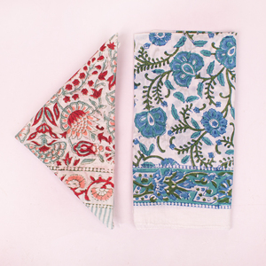 Bandana en coton fait main, motif floral tendance, bracelet d'été unisexe, couvre-poils pour animaux de compagnie, accessoire de mode héritage indien, foulards Paisley - Product Image 3