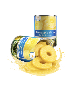 Tasty Vietnam Factory Best Rate Best Selling Canned <b>Pineapple</b> Slices In Light Syrup - Product Image 1