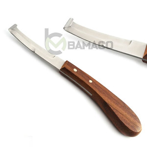Découpe-bandes en acier inoxydable de qualité professionnelle, design unique, manche en bois, lame de 3 mm, 85 cm - Product Image 4