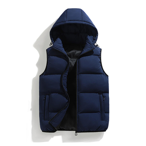 Women Casual Streetwear Polyester/Nylon Breathable Solid Zipper Puffer Vest Sleeveless <b>Winter</b> <b>Jacket</b> Lightweight Warm Quilted - Product Image 1