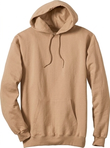เสื้อฮู้ดผู้ชายแบบสวมหัว ผ้าฟลีซ สวมใส่สบาย แขนยาว รับผลิตตามสั่ง - Product Image 2