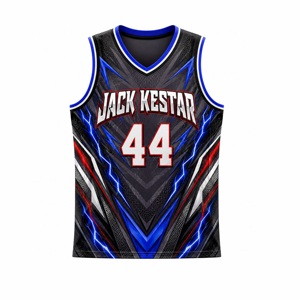 Maillot de basket-ball professionnel pour les jours de match, conçu avec des caractéristiques de performance, fabriqué par Global à l'aide de la technique de broderie. - Product Image 1
