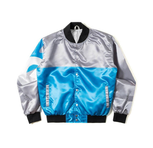 Blouson Bomber en Satin Personnalisé pour Hommes – Vente en Gros, Haute Qualité – Blouson Bomber Baseball Noir Matelassé Personnalisé pour Hommes – Blouson d'Hiver - Product Image 1