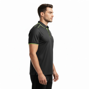 เสื้อโปโลใยไผ่ผู้ชาย ป้องกันแบคทีเรีย ระบายอากาศได้ดี เนื้อผ้านุ่ม เสื้อยืดโปโลรักษ์โลก คุณภาพสูง เสื้อผ้าผู้ชาย - Product Image 5