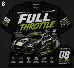 เสื้อยืดกีฬาแข่งรถแบบสั่งทำพิเศษ ODM/OEM พิมพ์ลายทั่วตัว ทรงลำลอง โอเวอร์ไซส์ ผ้าคอตตอนผสมโพลีเอสเตอร์ พิมพ์ลายดิจิตอลแบบ DTG DTF - Product Image 4