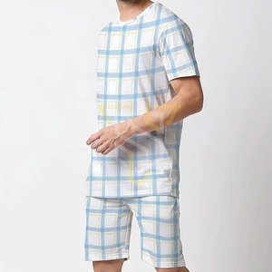 Ensemble chemise et short pour hommes en matériau durable de haute qualité, vente en gros, ensemble chemise et short pour hommes grandes tailles - Product Image 3