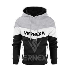 Sweat à capuche à séchage rapide écologique brodé sur mesure pour hommes de haute qualité en molleton 100% coton Design personnalisé grande taille pour l'hiver - Product Image 1