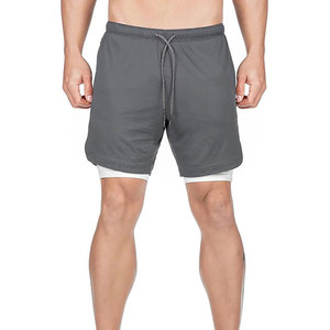 Shorts de sport décontractés pour hommes, séchage rapide, imperméables, respirants, pour la plage, le jogging, la gym, le fitness, le basketball, la course à pied - Écologiques - Product Image 1