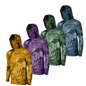 Impression intégrale personnalisée OEM, protection UV UPF50+, respirant, écologique, 100% polyester, vêtements de sport pour hommes et femmes, sublimé - Product Image 6