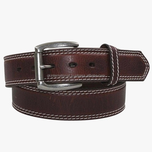 Venta al por mayor de cinturones de cuero de vaca de grado superior para hombres Cinturones de moda casuales Cinturones de cuero de lujo para hombres - Product Image 4