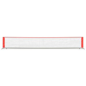 Red de Tenis Negra y Roja de 236.2"x39.4"x34.3" de Poliéster Resistente para Equipamiento de Cancha - Product Image 3