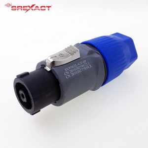Connecteur de haut-parleur SREXACT SVP562L-GY-8P femelle 8 broches 25A à contact en laiton pour audio et vidéo - Product Image 1