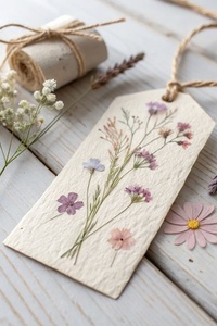 New Paper Hang Tags <b>Labels</b> for Fashion Brands Apparel Party Use Sustainable Handmade Plantable Eco-Friendly Customized Gift Tags - Product Image 1