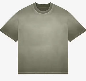 T-shirt Homme Oversize 100% Coton, Impression Sérigraphique Avant, Tissu Lourd 280g, Écologique, Épaules Tombantes, Qualité Supérieure - Product Image 5