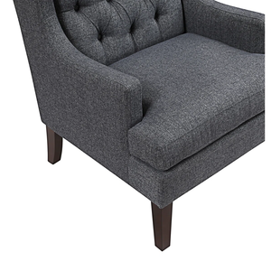 <b>SOFA</b> CHAIR Mid-Century One Seat from Vietnam Single Chair Polyester Tufted Back Flared Arms MD09 - Product Image 5