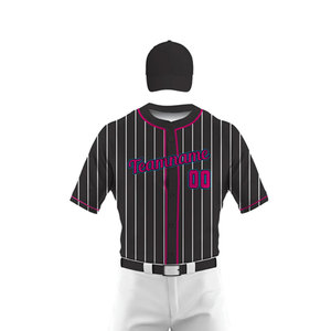 Vêtements de sport en gros, uniforme de baseball, design tendance, couleur et taille personnalisées, ensemble d'uniformes de baseball pour adultes - Product Image 5