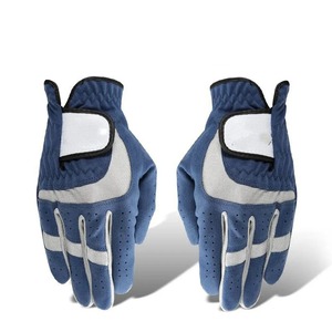 Nouveaux gants de golf en cuir Cabretta, vente en gros, gants de golf personnalisés avec logo, antidérapants, blancs, de haute qualité - Product Image 2