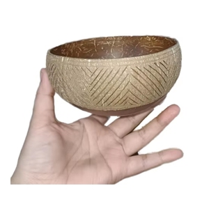 Tazones de Coco FAVORITOS DE LOS CLIENTES para Crear Desayunos de Cereal en Capas y Ayudar a Definir Claramente los Tamaños de Porción Individuales - Product Image 1