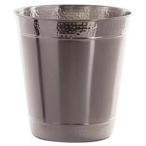 Poubelle élégante en métal, idéale pour un rangement propre dans le salon, la chambre, la cuisine et la maison - Product Image 1