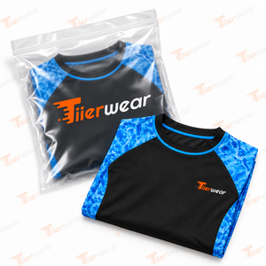 Men Surf Swim <b>T</b>-<b>Shirt</b> Slim Fit Short Sleeve Polyester Spandex <b>UV</b> Protection Quick Dry Stretch Breathable Rash Guard Beach Wear - Product Image 6