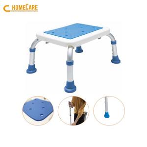 Taiwan OEM EVA Pad Bathroom Safety Aluminum Adjustable <b>Shower</b> Stool <b>for</b> <b>Elderly</b> OEm accepted - Product Image 2