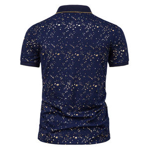 Polos de Golf Personalizados con Logotipo, Casuales, de Secado Rápido, Manga Corta, Ligeros, Transpirables y sin Cuello para Hombre - Product Image 3