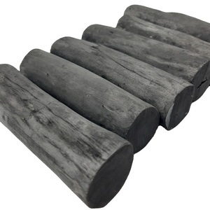 Charbon de bois naturel noir haute température pour barbecues, bâtonnets de charbon de bois dur avec une durée de combustion de 3,5 à 4,5 heures, inodore - Product Image 2