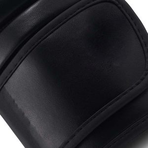Gants d'entraînement de boxe en cuir PU noir et blanc, antidérapants, ignifuges, avec fermeture à lacets pour adultes - Product Image 3