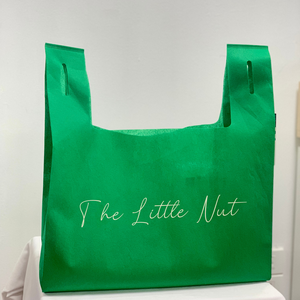 Vietnam Silk Screen Printing Custom Heat Seal Bag <b>Plastic</b> <b>Packaging</b> Non Woven T shirt Bag D Cut Bag Gift bag - Product Image 3