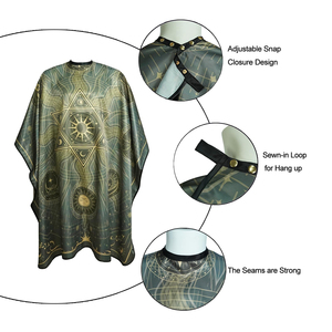 Capa de Peluquería de Poliéster Cómoda y de Alta Calidad con Logotipo Personalizado para Estilistas y Barberos - Product Image 4