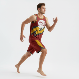 ชุดบาสเก็ตบอลแบบใหม่ปี 2026 ออกแบบเองได้ ชุดบาสเก็ตบอลซับลิเมชั่น เสื้อบาสเก็ตบอลชาย ชุดบาสเก็ตบอล - Product Image 4