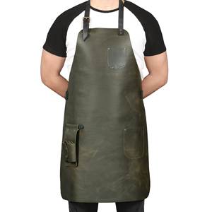 Delantal de Cuero Elegante y Duradero para Barista, Chef, Cocina y Trabajo, Disponible para Pedidos al por Mayor, LPN-0241 - Product Image 4