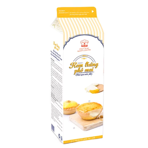 Precio al por mayor Fabricación OEM/ODM Crema No Láctea HALAL para Panadería, Crema de Huevo, Crema de Huevo sin Cocinar 1KG Proveedor de Exportación - Product Image 1