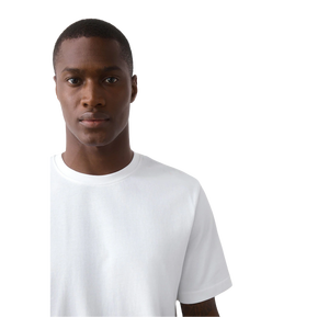 Chemise en jean bleu pour homme, manches longues, coupe classique, couleur unie, en coton tissé, style veste - Product Image 3