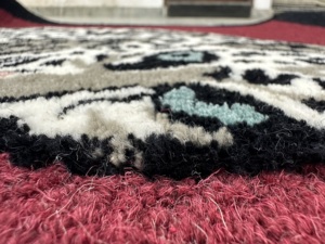 Customizable Modern Elegant Hand Tufted Wool Rug Contemporary Panther Design Set for Bedroom Hotel Picnic Soft Versatile for Hom - Product Image 5