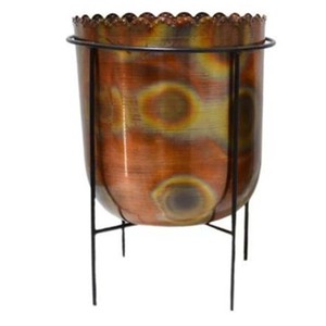 Modern Metal Plant Stand with 3 Pots Indoor Outdoor Garden Rack Minimalist Decorative Metal <b>Flower</b> Pot Holder - Product Image 4