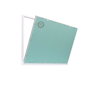 Flush Aluminum Access <b>Panel</b> with Gypsum Board Trap Door for Ceiling Wall Electrical Service Maintenance - Product Image 2
