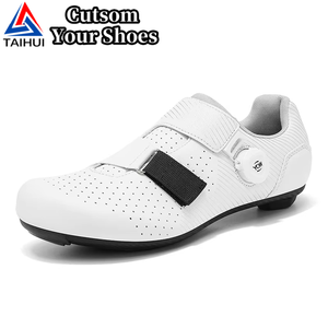 Fabricación de Calzado de Ciclismo Personalizado, MOQ Bajo, Ancho Amplio, Diseño Profesional para Bicicleta de Carretera, Proveedor de Calzado Deportivo, OEM ODM, Antideslizante - Product Image 1