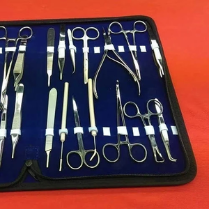 Kit de 71 Piezas de Instrumentos Quirúrgicos Manuales para Cirugía Menor, Veterinaria y Odontología, Juego Médico de Acero Inoxidable Autoclavable al por Mayor - Product Image 4