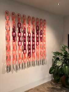 Handmade Resin Decorative Chain Wall Art for Interior Designers Wholesale and Retail Buyers - Product Image 1