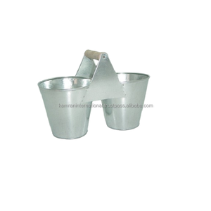 Ensemble de quatre pièces de créateur de jardinières de fleurs en métal de haute qualité pour accessoires de Pot floral décoratif de jardin de Restaurant - Product Image 2