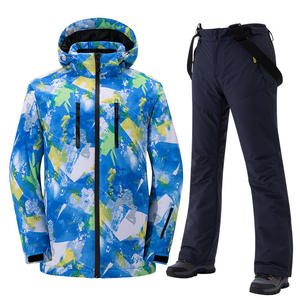 Traje de Esquí Profesional Impermeable para Invierno, para Hombre y Mujer, Chaqueta y Pantalones de Snowboard con Degradado, Térmico, Transpirable y Resistente al Viento - Product Image 4