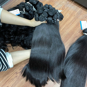 ผมเวียดนามแท้แบบตรง ขายดีเป็นพิเศษ แบบ Super Double Drawn  ทอแบบ Machine Weft คุณภาพสูง ขายส่งจากผู้ผลิต - Product Image 4
