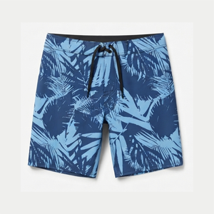 Shorts de Playa para Hombre, Estilo Atardecer, Cintura Elástica, Transpirables, Ropa Tropical para Piscina, Escapadas a la Costa, Diseño Personalizado - Product Image 1