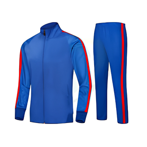 Soccer Training Suit Winter Solid Eco-Friendly Full Zip Half-Zip <b>Pullover</b> <b>Jacket</b> Pants Joggers Regular Fit - Product Image 1