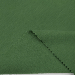 Green Poplin <b>Fabric</b> 58/60 Inch Woven Cotton Combed Plain Solid Home Textile Wrinkle Resistant Medium <b>Weight</b> 120 GSM - Product Image 1