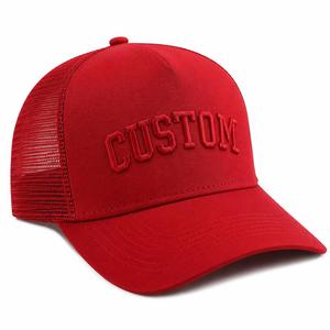 Custom Two Tone Baseball Cap Trucker 5 Panel Sport Trucker <b>Hats</b> With Rope Classic Caps with Custom logo and Design classic - Product Image 2