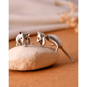 Pendientes de Plata Meera Jaipur India Modelo MTER550 - Product Image 1