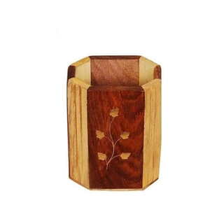 Portalápices de Madera Rectangular, Organizador de Escritorio para Papelería, Portalápices, Organizador de Escritorio, Portalápices para Oficina y Decoración del Hogar - Product Image 3