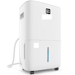 Déshumidificateur fiable de 60 pintes, contrôle rapide de l'humidité, fonctionnement silencieux, design portable pour chambre, sous-sol et bureau - Product Image 1